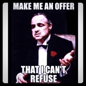 All offers will be considered and responded to.